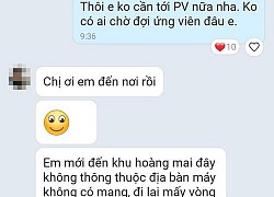 Đi trễ bị từ chối phỏng vấn, nam sinh nhắn tin chửi ngược: 'Hãm, phải có lúc thế này thế kia chứ!'