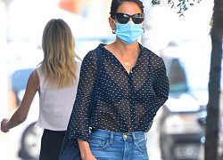 Katie Holmes có niềm đam mê bất tận với quần jeans, mix chuẩn sành điệu đáng học hỏi