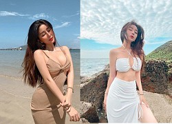 Lâu lâu mới lên sóng, hotgirl triệu fans mạnh dạn diện chiếc váy trễ nải tôn trọn thềm ngực đầy