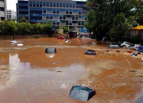 Lũ lụt gây thiệt hại nặng nề ở Hy Lạp