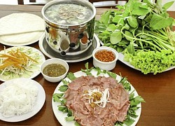 Món bò nhúng dấm nóng hổi ngon tuyệt cho ngày se lạnh