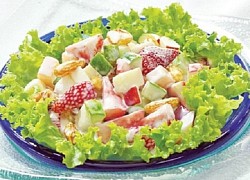 Món salad Nga ngon như ngoài hàng đổi vị cho gia đình