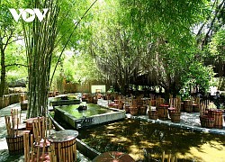 Quán cafe bằng tre ấn tượng ở Bình Dương