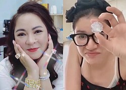 Trang Khàn &#8220;cà khịa&#8221; bà Phương Hằng xài kim cương giả, tự tin khoe hàng thiệt to như &#8220;hột mít&#8221; khiến dân mạng &#8220;há hốc miệng&#8221;