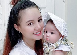 Vy Oanh mừng con gái 3 tháng tuổi, chia sẻ kinh nghiệm với các mẹ bỉm