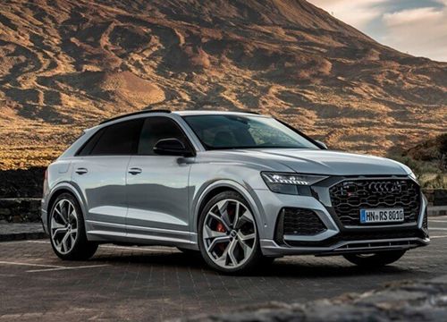 Xem SUV hạng sang Audi RS Q8 ga nhẹ đã lên 300 km/h