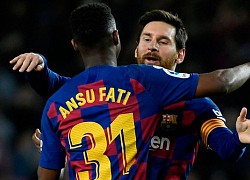 Ansu Fati đang làm tốt hơn Messi khi cùng độ tuổi