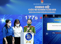 Ba cô gái chiến thắng sân chơi Olympic tiếng Anh cán bộ trẻ toàn quốc