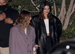 Cặp bạn thân Hailey Baldwin - Kendall Jenner xinh đẹp đi ăn tối ở nhà hàng sushi