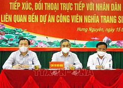 Đối thoại tháo gỡ vướng mắc tại Dự án Công viên nghĩa trang sinh thái Vĩnh Hằng