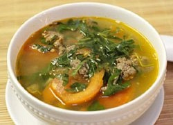 Món canh thịt bò ngon bổ dưỡng