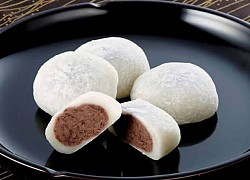 Món bánh mochi nhân đậu đỏ ngon tuyệt