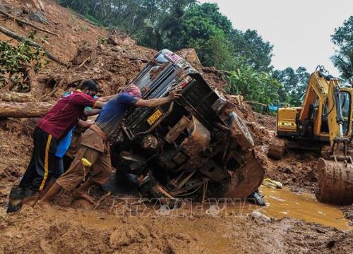 Trên 20 người bị thiệt mạng do lũ lụt tại bang Kerala, Ấn Độ