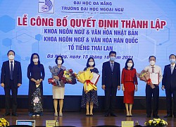 Trường Đại học Ngoại ngữ Đà Nẵng thành lập thêm 2 khoa mới