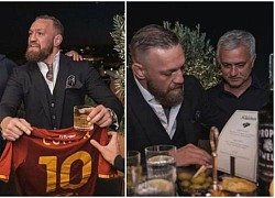 Võ sĩ huyền thoại McGregor tay bắt mặt mừng với 'Người đặc biệt' Mourinho