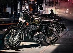 Cận cảnh phiên bản cuối cùng của Royal Enfield Classic 500 Tribute Black