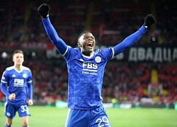 Daka ghi 4 bàn giúp Leicester lội ngược dòng ở Europa League