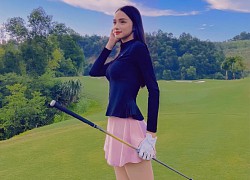 Hương Giang "xả kho" loạt ảnh khoe dáng mỏng tang trên sân golf, dòng status ám hiệu gửi đến Matt Liu hay gì đây?