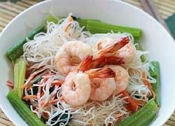 Món bún tơ hồng độc đáo ngon miệng