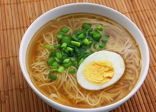 Món mì Ramen trứng của Nhật Bản