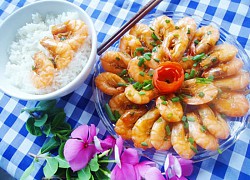 Món tôm rang mặn đậm đà ngon cơm