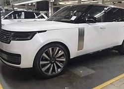 Range Rover 2022 tiếp tục rò rỉ hình ảnh trước ngày ra mắt