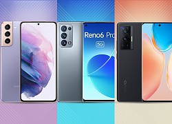 Reno6 Pro đọ cấu hình cùng Galaxy S21 và X70 Pro