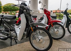 Xe máy 'Made in Malaysia' nhái thiết kế Honda Super Cub rục rịch vào Việt Nam