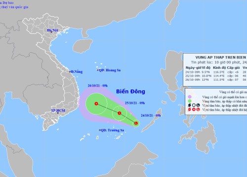 Chủ động ứng phó với áp thấp có khả năng mạnh lên thành áp thấp nhiệt đới