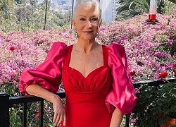 Helen Mirren tự tin với ngoại hình tuổi 76