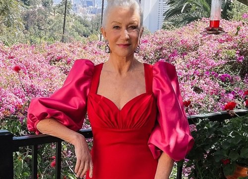 Helen Mirren tự tin với ngoại hình tuổi 76