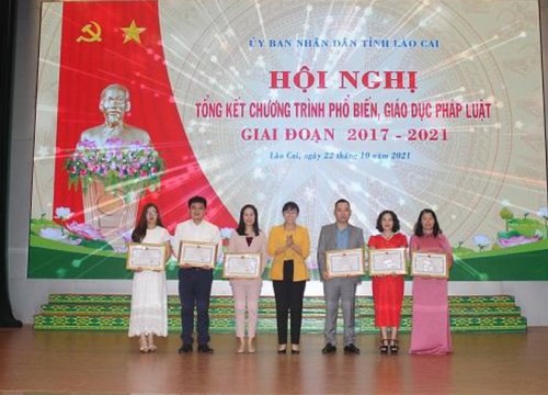 Lào Cai tổng kết Chương trình phổ biến, giáo dục pháp luật giai đoạn 2017-2021