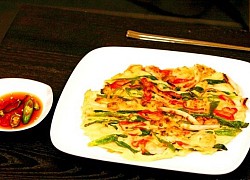 Món bánh Pancake hải sản Hàn Quốc