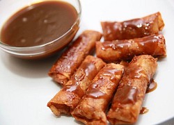 Món bánh Turon chuối sốt lạ miệng từ Philippin