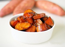 Món khoai lang chiên xốt caramel mới lạ