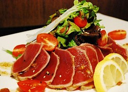 Món Salad cá ngừ Tataki mới lạ