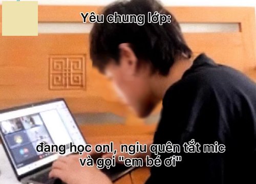 Nam sinh đang học online quên tắt mic để lộ tiếng bạn gái, 2 giây sau cả lớp nhắn vài dòng mà ngượng chín mặt