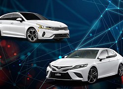 Sedan hạng D: Kia K5 vừa ra mắt có gì để đấu với Toyota Camry?