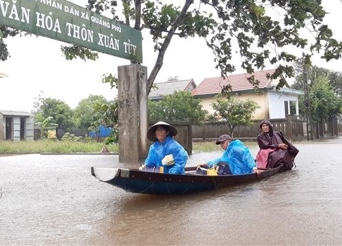 Thời tiết ngày 24/10: Miền Trung và Bắc Tây Nguyên mưa to, đề phòng sạt lở