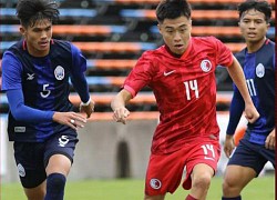 U23 Campuchia 'lên đồng' hạ U23 Hồng Kông 4-2 ở vòng loại U23 châu Á