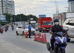 Chốt kiểm soát cửa ngõ TP.HCM vẫn hoạt động, người dân lúng túng khai báo di chuyển nội địa