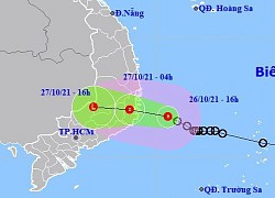 Áp thấp nhiệt đới giật cấp 9, dự kiến đêm nay vào đất liền