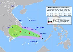 Áp thấp nhiệt đới hình thành trên Biển Đông, thời gian tác động đến đất liền rất nhanh