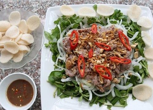 Bò tái me chua cay món ngon cho cả nhà thưởng thức