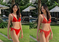 Diện bikini, Phí Phương Anh khoe thân hình gợi cảm tuổi 24