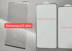 Galaxy S22 lộ ảnh mặt kính