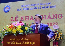 Học viện Quản lý giáo dục khai giảng trực tuyến kết hợp trực tiếp