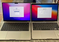 MacBook Pro 14 inch 8 lõi chậm hơn khoảng 20% so với 10 lõi khi chấm điểm