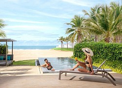 Review resort Melia Hồ Tràm tận hưởng bữa sáng nổi trên hồ bơi 'chanh sả'