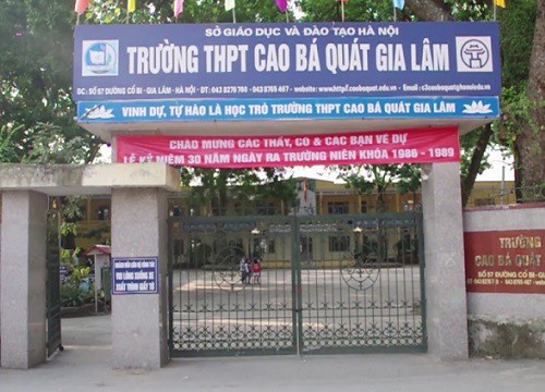 Sở GD&ĐT Hà Nội yêu cầu thu hồi 16 bằng tốt nghiệp của giáo viên trường THPT Cao Bá Quát